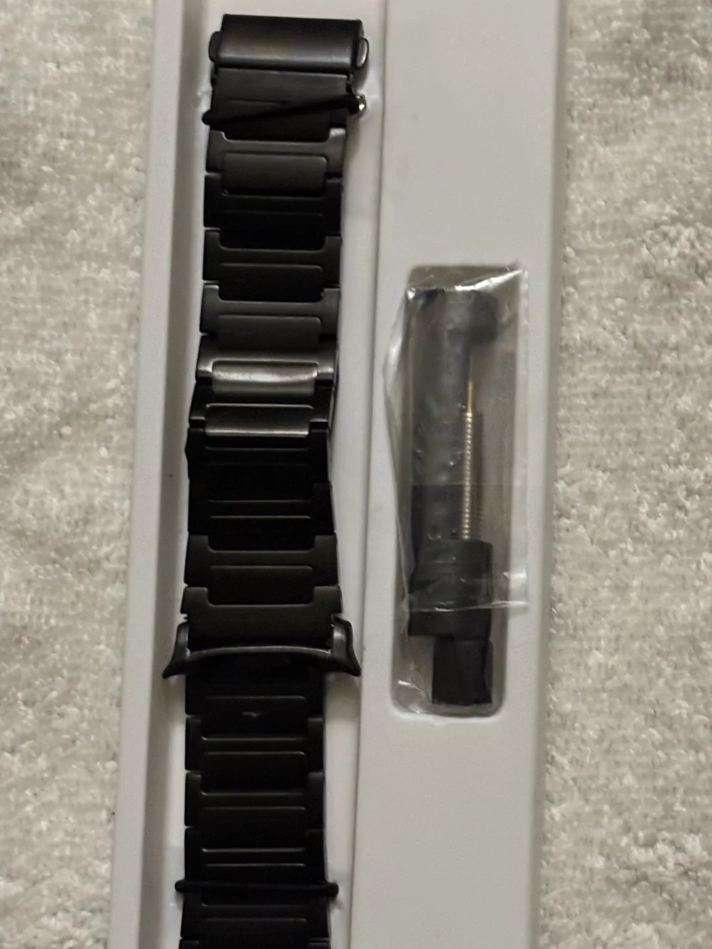 Samsung Black Metal Link Smartwatch Band